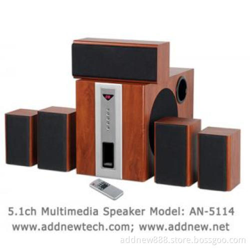 Luxurious 5.1 ch Hi-Fi Home Theater Speakers(AN-5114)